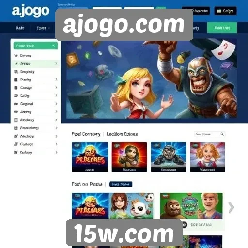 Análise do design e interface do ajogo.com